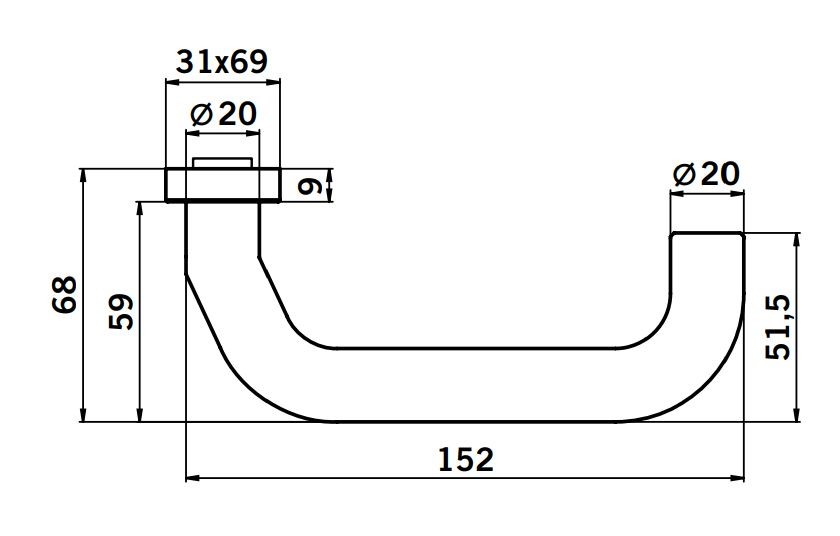 ufo h 1805 z pro ramove dvere